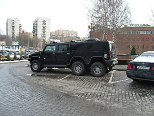 Hummer на 6ти колесах