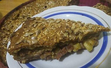 Рецепт пирога с фаршем и кабачками