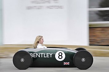 Одноместный электромобиль Bentley мощностью 0,5 л.с.