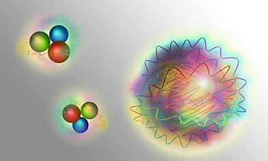 Физики объявили об обнаружении частицы, состоящей из одних глюонов