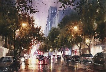 5 художников, влюбленных в дождь