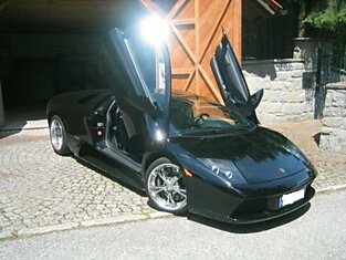 Lamborghini Murcielago - как убить четверть лимона за раз