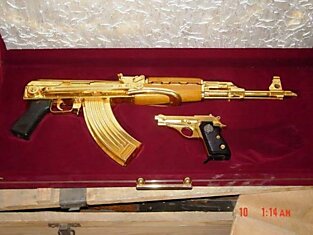 Оружие из золота Саддама Хусейна