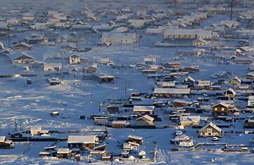 Оймякон — самый холодный посёлок в России и один из самых холодных населённых пунктов мира