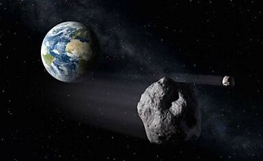 У пролетающего мимо Земли астероида обнаружен мини-спутник