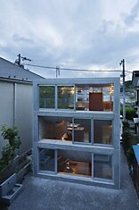 Необычный дом архитектурной фирмы Takeshi Hosaka Architects