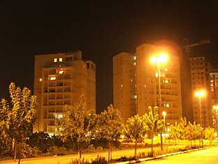 израиль ночью