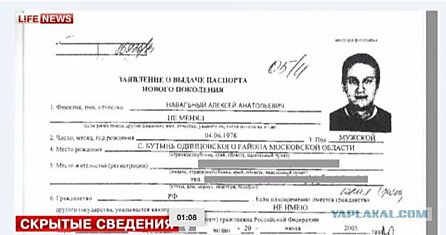 Навальный получил загранпаспорт, обманув ФМС