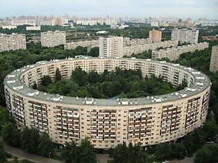 Уникальный «круглый дом» в Москве