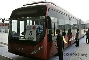 Самый длинный автобус в мире