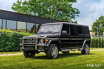 Бронированный внедорожник-лимузин Mercedes-Benz G63 AMG тюнингованный канадской компанией INKAS.