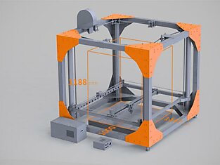 BigRep One: новый 3D принтер, который может печатать мебель целиком