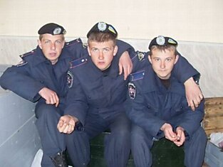 Реальные украинские милиционеры
