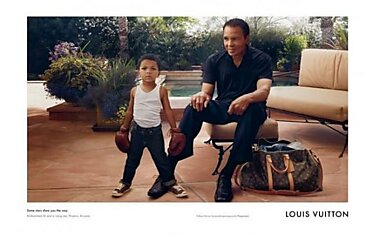 Мухаммед Али снялся в рекламе Louis Vuitton