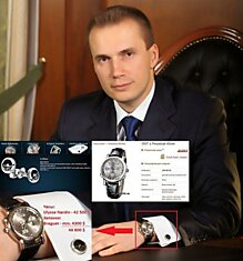 Часы старшего сына президента Украины