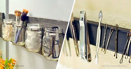 15 блестящих идей, чтобы организовать пространство в ванной комнате