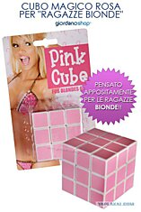 Кубик Рубика для блондинок