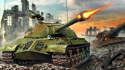 Иллюстрации - танки на войне