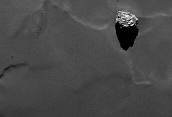 ESA выложила фотографию «валуна» на поверхности кометы Чурюмова-Герасименко