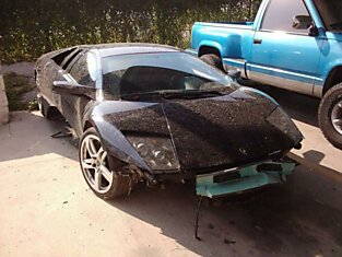 Владелец разбил свой новенький Lamborghini
