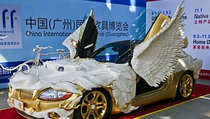 Тюнинг BMW в стиле "Летающий дракон"