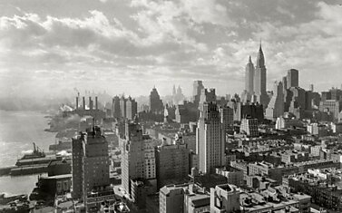 Как строились небоскребы в Нью-Йорке
