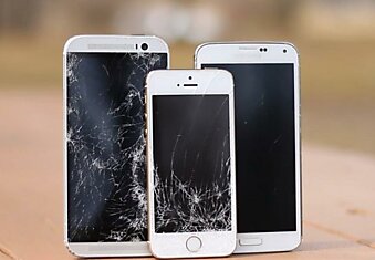 Краштесты Galaxy S5, iPhone 5S и HTC One M8