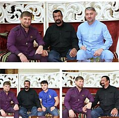 Рамзан Кадыров пригласил в гости Стивена Сигала