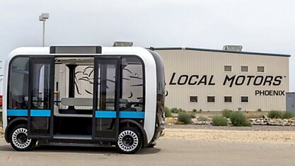 Local Motors сконструировала автономный электроавтобус