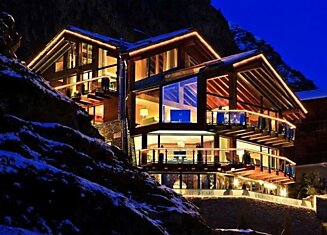 6-ти звездочный Chalet Zermatt Peak в горах Швейцарии.