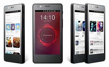Первый Ubuntu-смартфон появится в продаже на следующей неделе