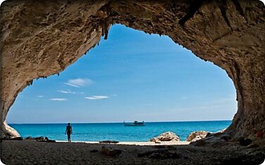 Пляж Кала Луна в Сардинии, Италия