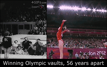 Олимпийское золото 56-летней давности
