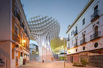 Деревянный город  Metropol Parasol (6 фотографий)