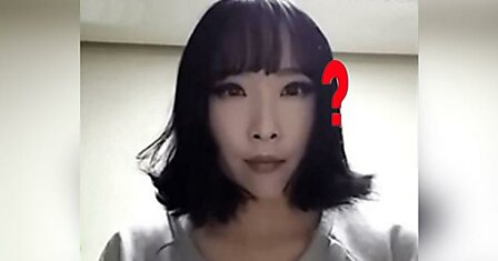То, что сделала эта азиатская девушка, действительно шокирует! Сила макияжа или перебор?