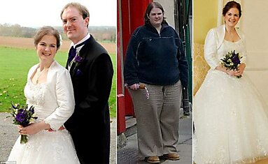 Невеста похудела на 64 кг