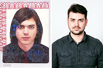 Фото на паспорте и в жизни