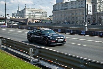 Автогонки в центре столицы