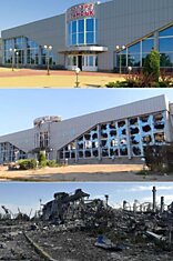 Каким был аэропорт Луганска до военных действий, и каким стал сегодня.