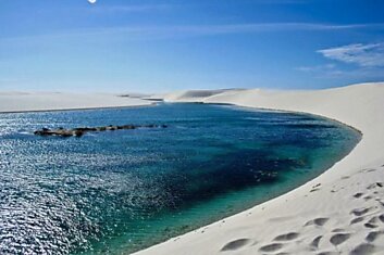 Райские белые пески Lencois Maranhenses