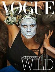 Провокационная фотосессия Саския де Брау для Vogue