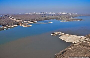 Новосибирск. Строительство третьего моста через Обь