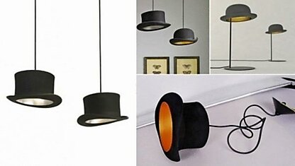 Дживс и Вустер (Jeeves and Wooster): шляпы-светильники для настоящих джентльменов