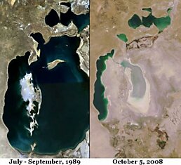Исчезновение Аральского моря