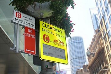 В Сиднее появились парковочные знаки на электронных чернилах