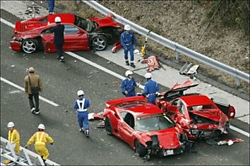 Дорогостоящая авария в Японии