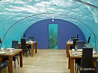 Подводный ресторан на Мальдивских островах (5фото)