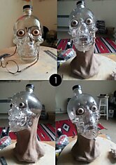 Реставрация лица по "бутылке-черепу"