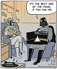 Darth Vader + Pink Floyd.