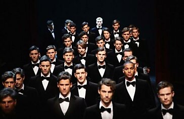 Показ Dolce&Gabbana в рамках недели мужской моды в Милане (Milan Fashion Week Menswear)